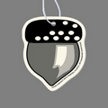 Paper Air Freshener Tag - Acorn (Shaded)